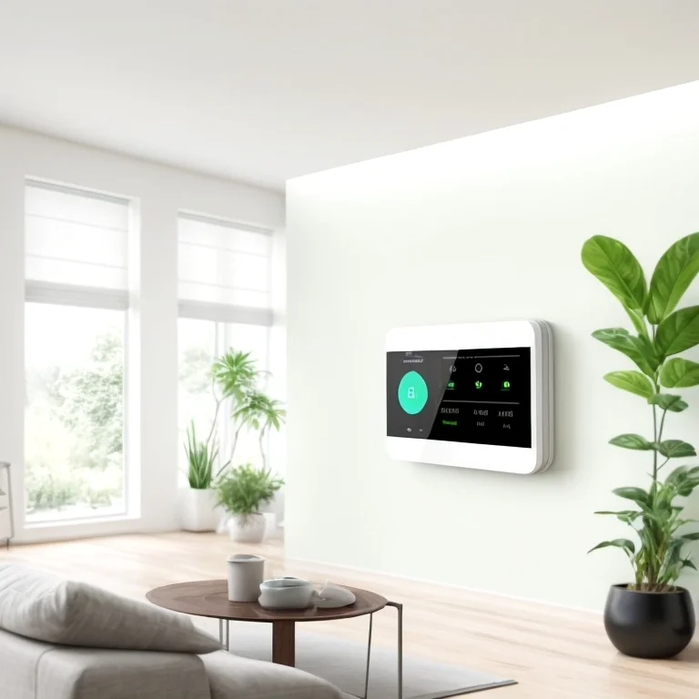 Illustration d’un thermostat EcoTempWay en fonctionnement intelligent